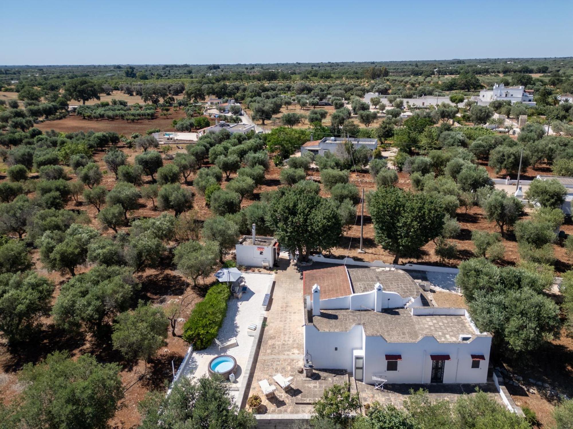 Trullo La Quercia Villa Ostuni Bagian luar foto